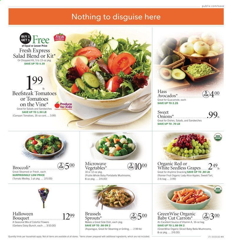 Publix (AL, FL, GA, NC, SC, TN) Weekly Ad Flyer October 22 to October 28