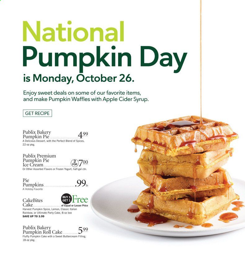 Publix (AL, FL, GA, NC, SC, TN, VA) Weekly Ad Flyer October 22 to October 28