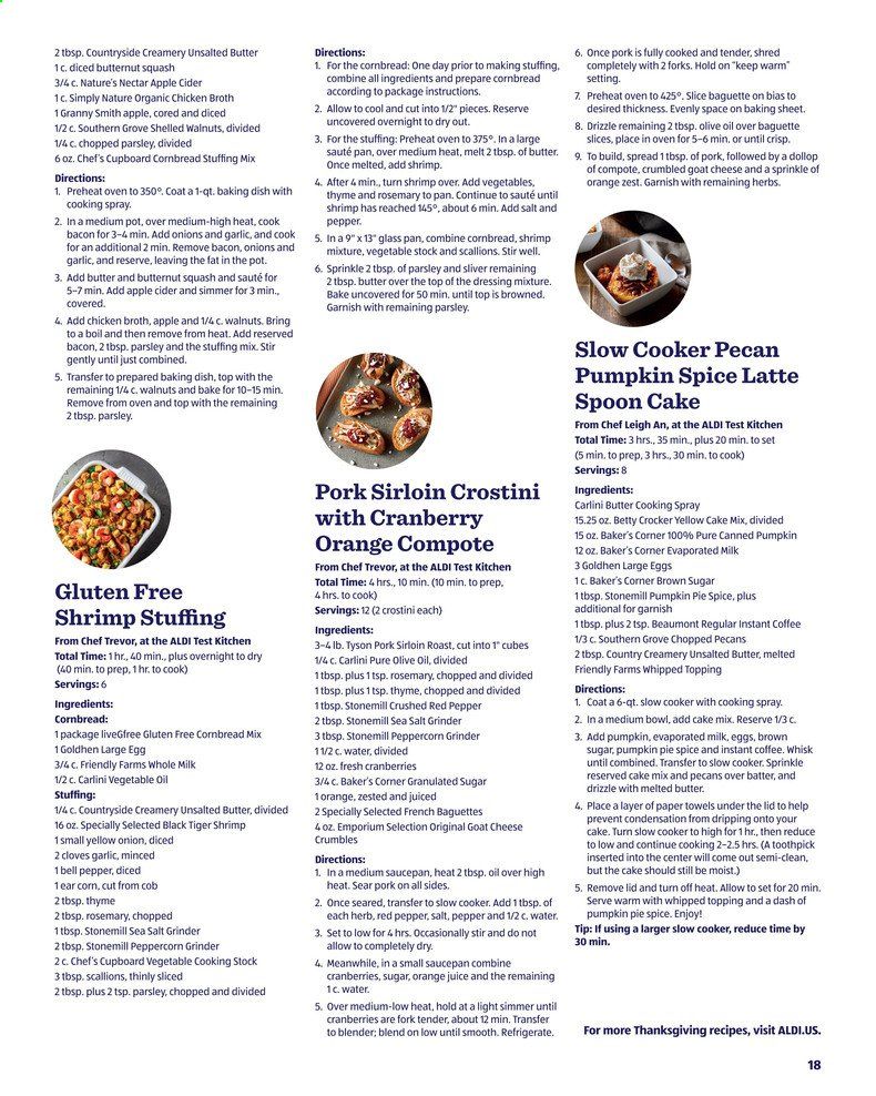 ALDI Weekly Ad Flyer October 21 to November 27