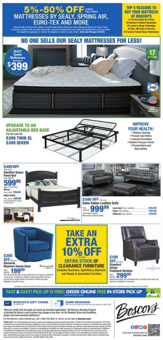 Boscov's Weekly Ad Flyer October 22 to October 28