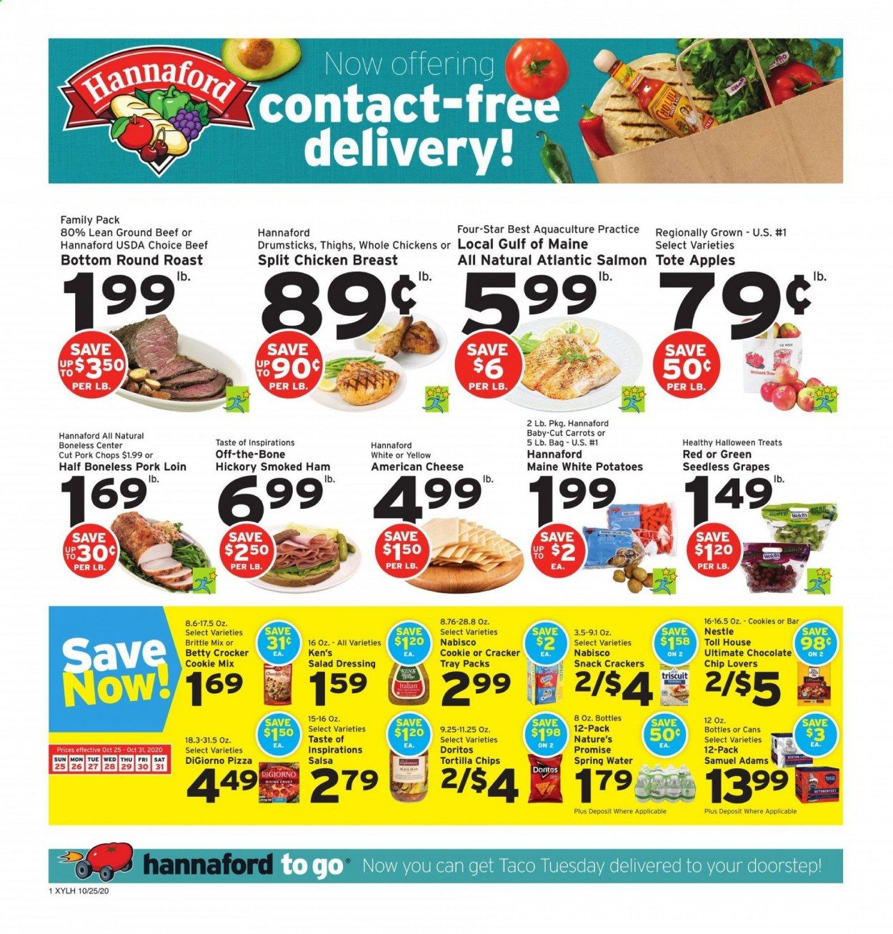 Hannaford (NY) Weekly Ad Flyer October 25 to October 31