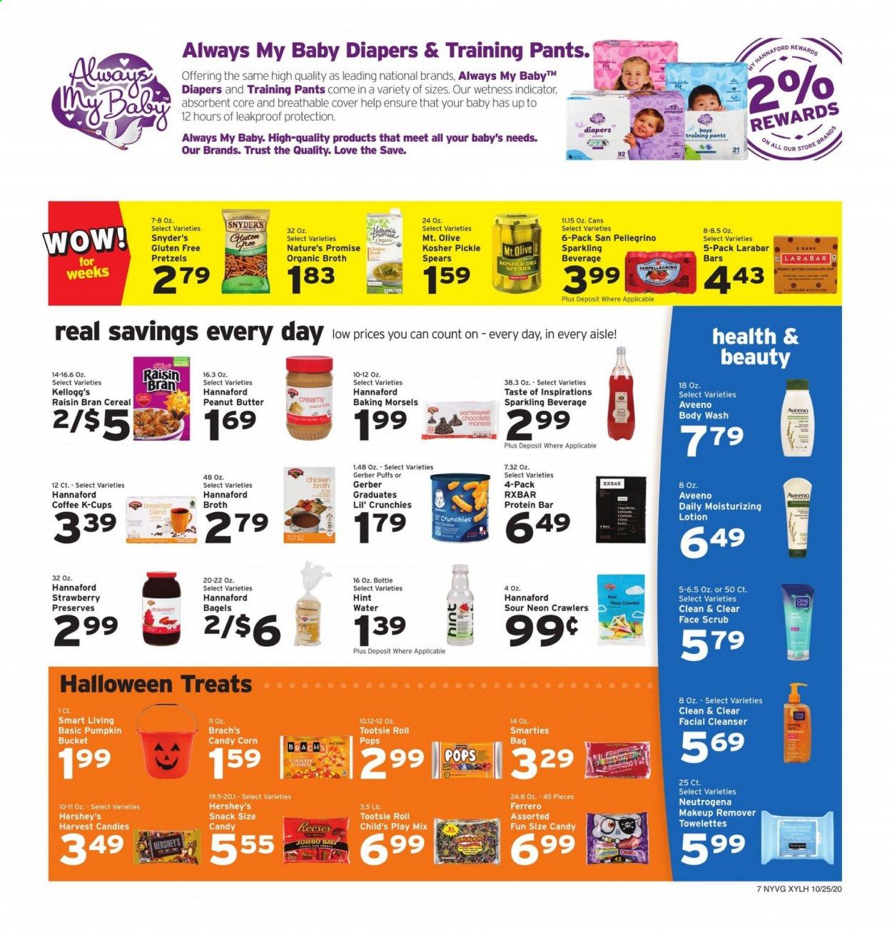 Hannaford (NY) Weekly Ad Flyer October 25 to October 31