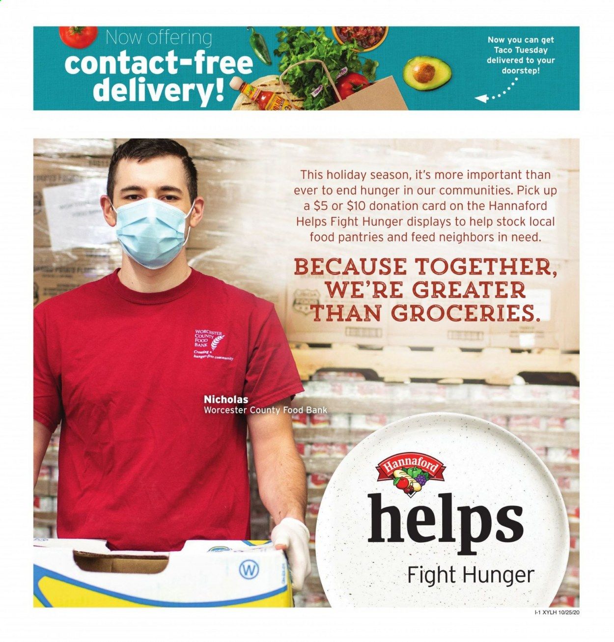 Hannaford (NY) Weekly Ad Flyer October 25 to October 31