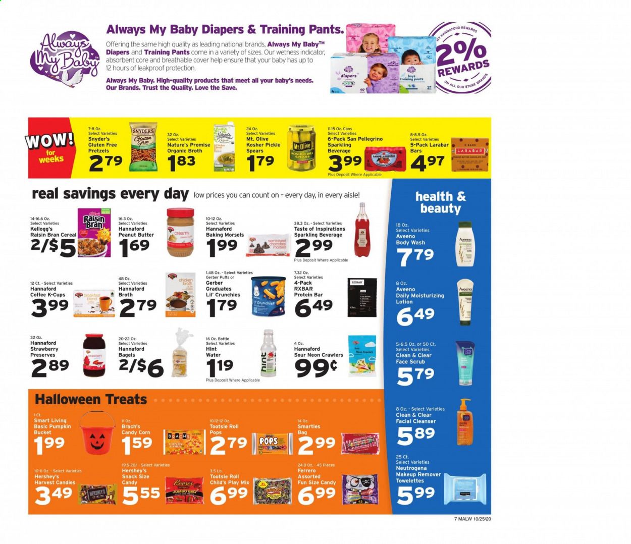 Hannaford (MA) Weekly Ad Flyer October 25 to October 31