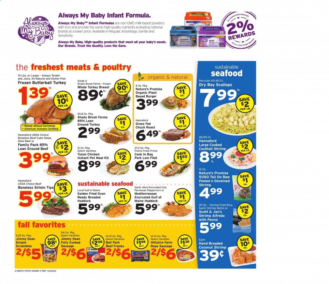 Hannaford (NH) Weekly Ad Flyer October 25 to October 31
