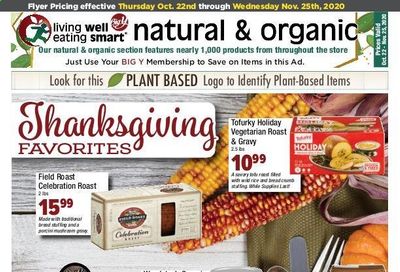 Big Y (CT, MA) Weekly Ad Flyer October 22 to October 25
