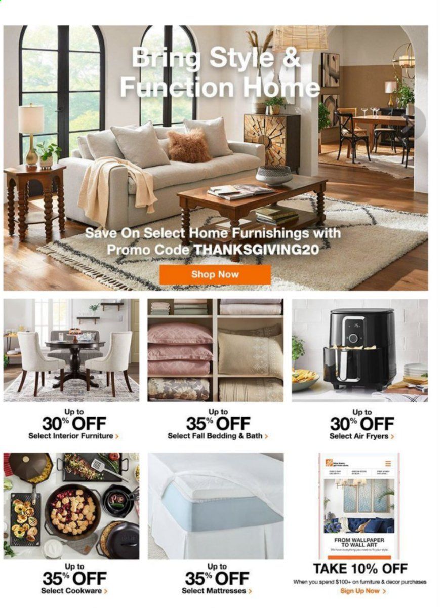 The Home Depot Weekly Ad Flyer October 22 to October 29