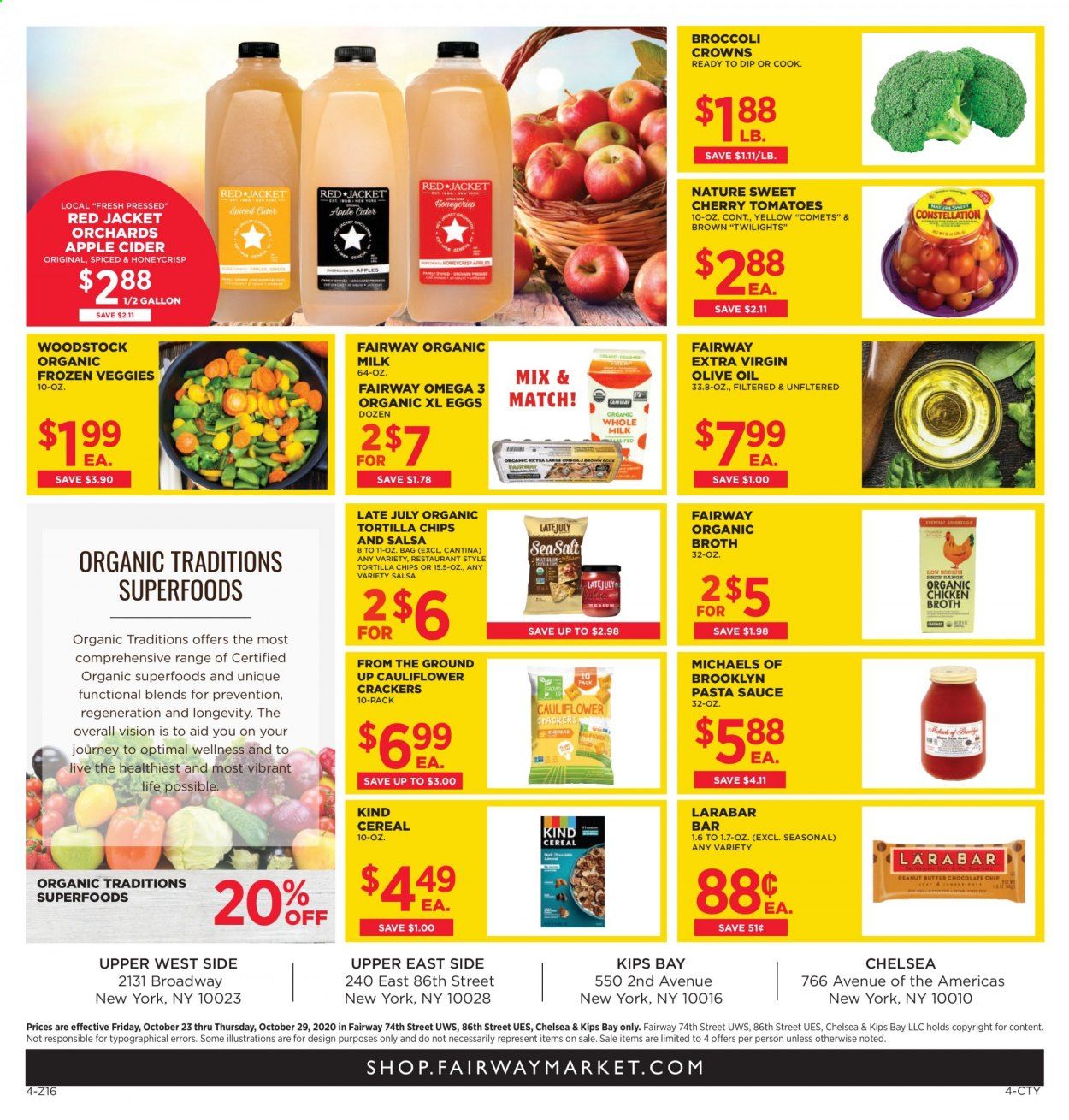 Fairway Market (CT, NJ, NY) Weekly Ad Flyer October 23 to October 29