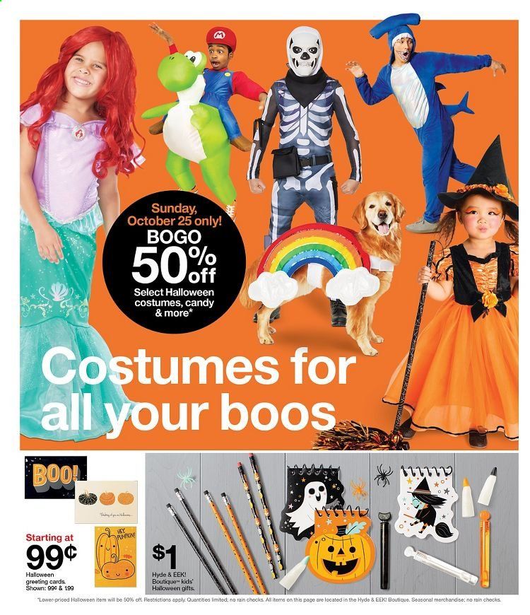 Target Weekly Ad Flyer October 23 to October 30