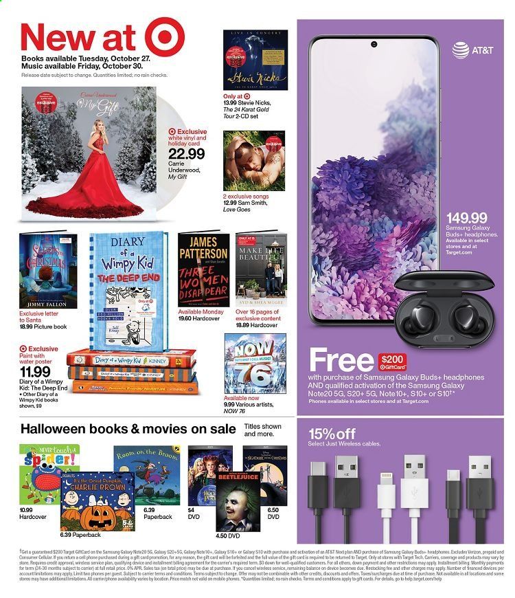 Target Weekly Ad Flyer October 23 to October 30
