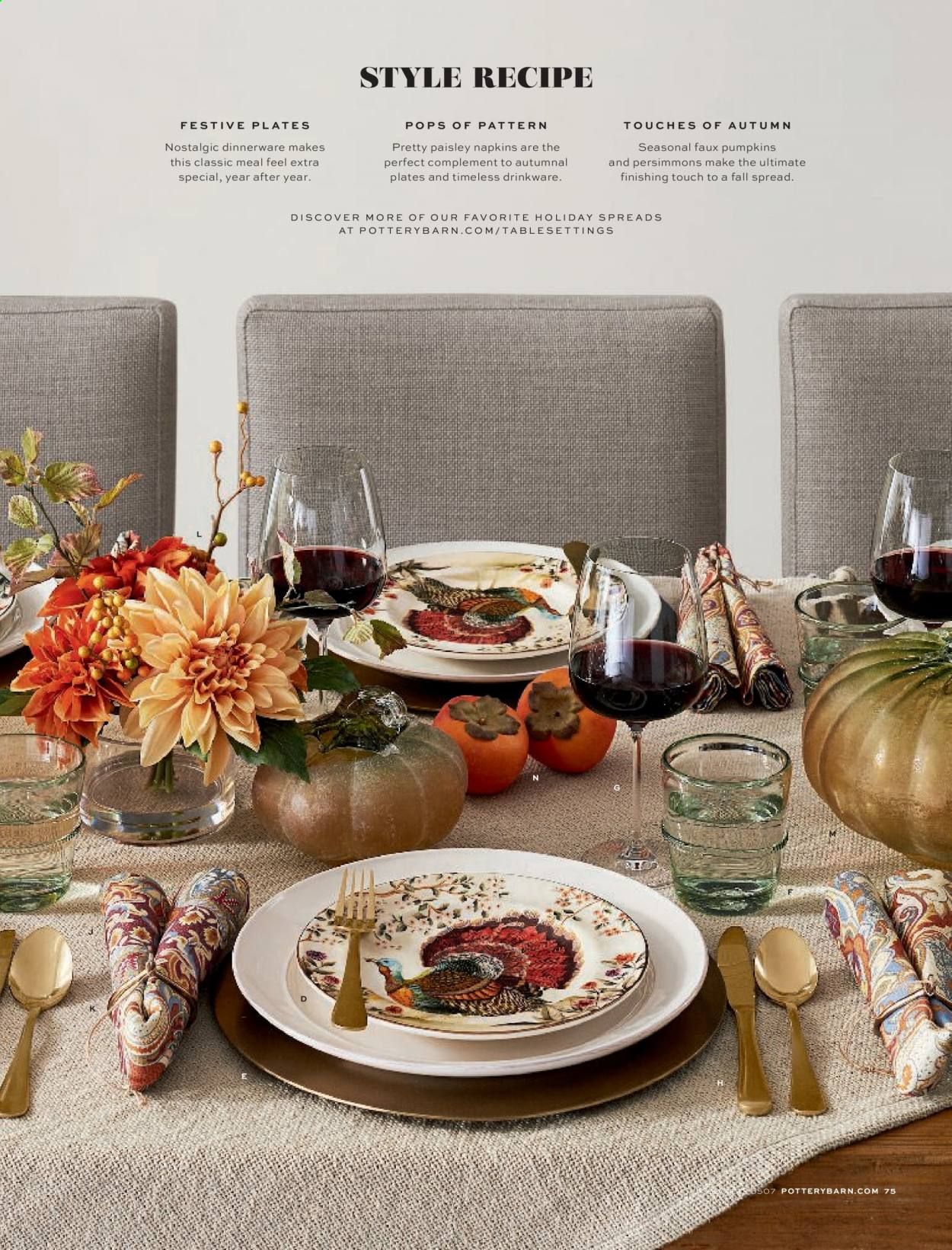 Pottery Barn Weekly Ad Flyer October 23 to October 30
