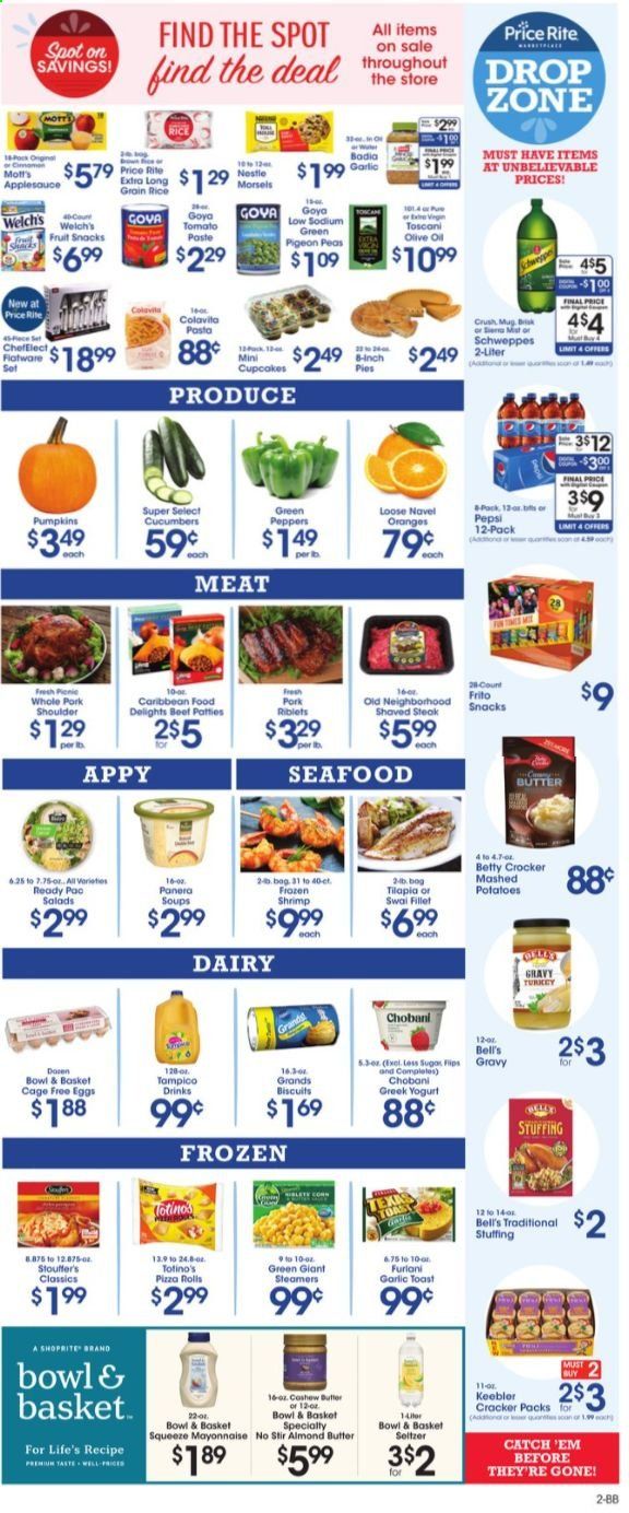 Price Rite (CT, MA, MD, NH, NJ, NY, PA, RI) Weekly Ad Flyer October 23 to October 29