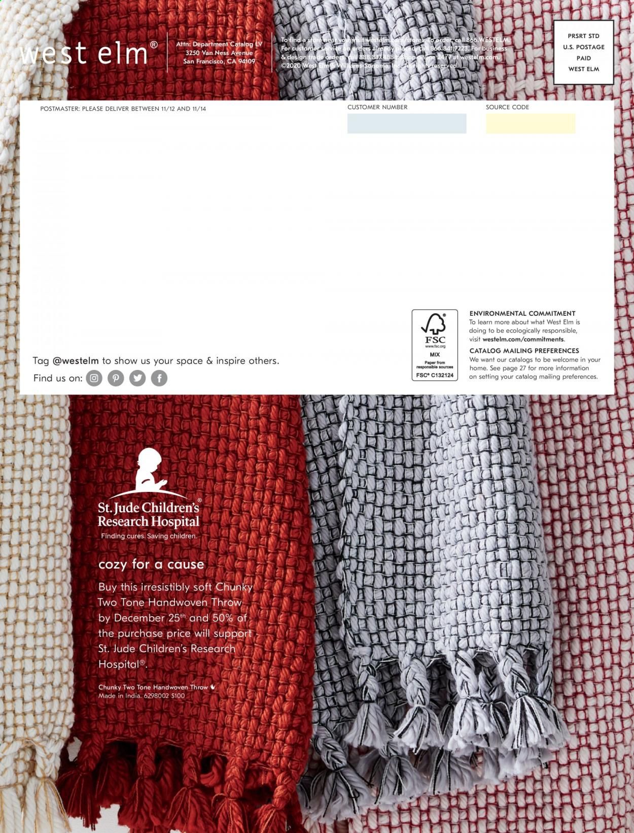 West Elm Weekly Ad Flyer October 23 to October 30