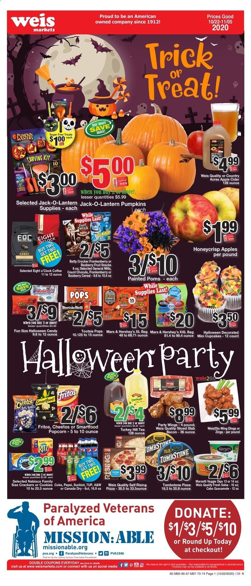 Weis Weekly Ad Flyer October 22 to November 5