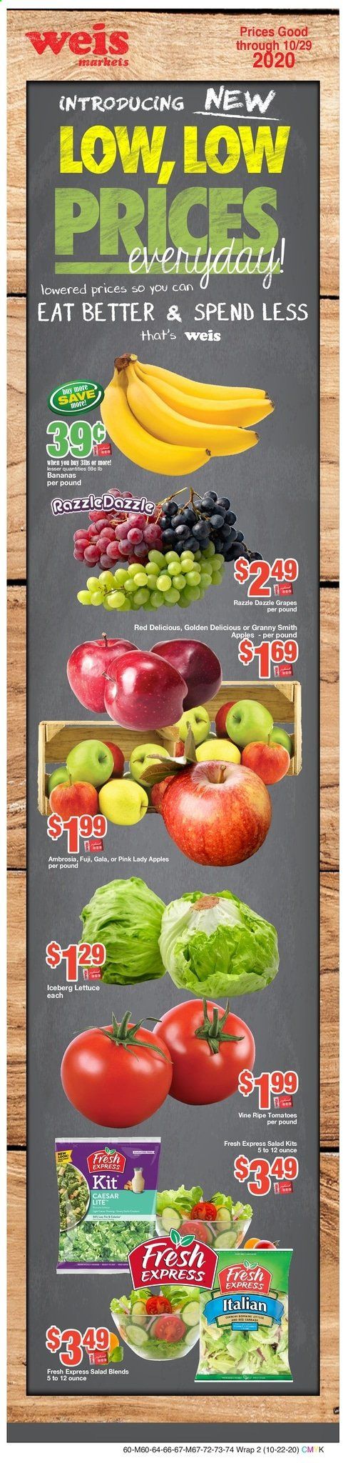 Weis Weekly Ad Flyer October 22 to November 5