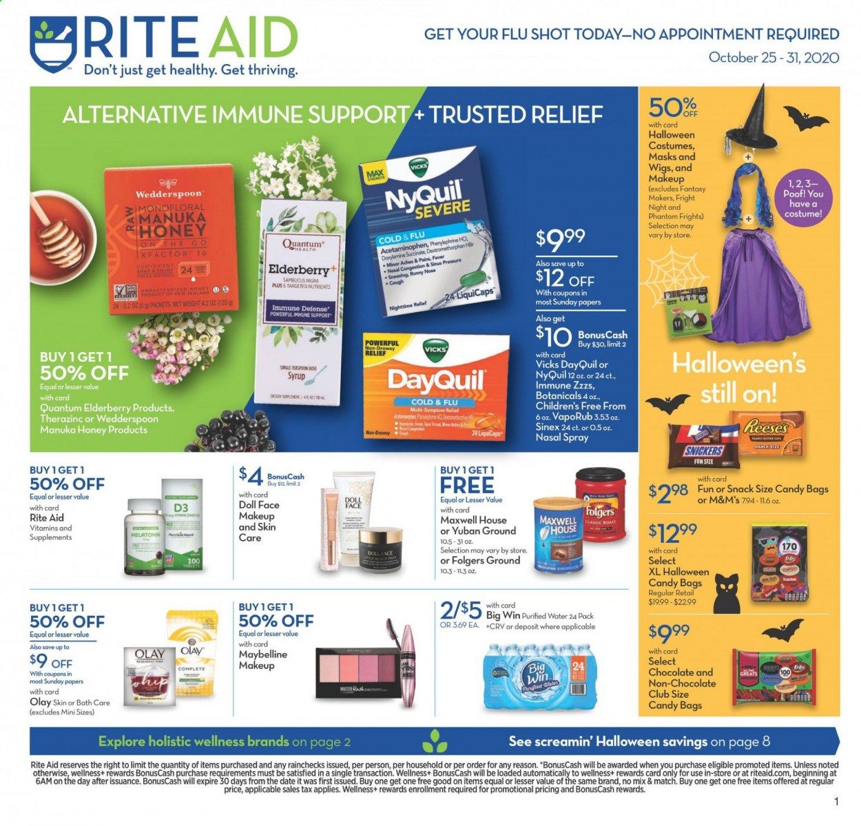 RITE AID Weekly Ad Flyer October 25 to October 31