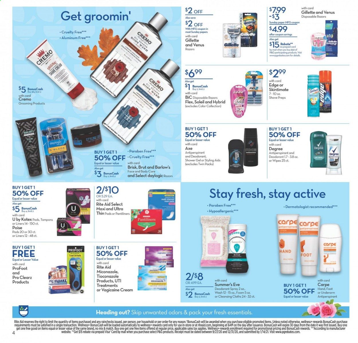 RITE AID Weekly Ad Flyer October 25 to October 31