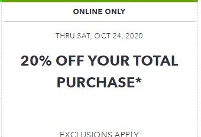 JOANN Weekly Ad Flyer October 24 to October 24