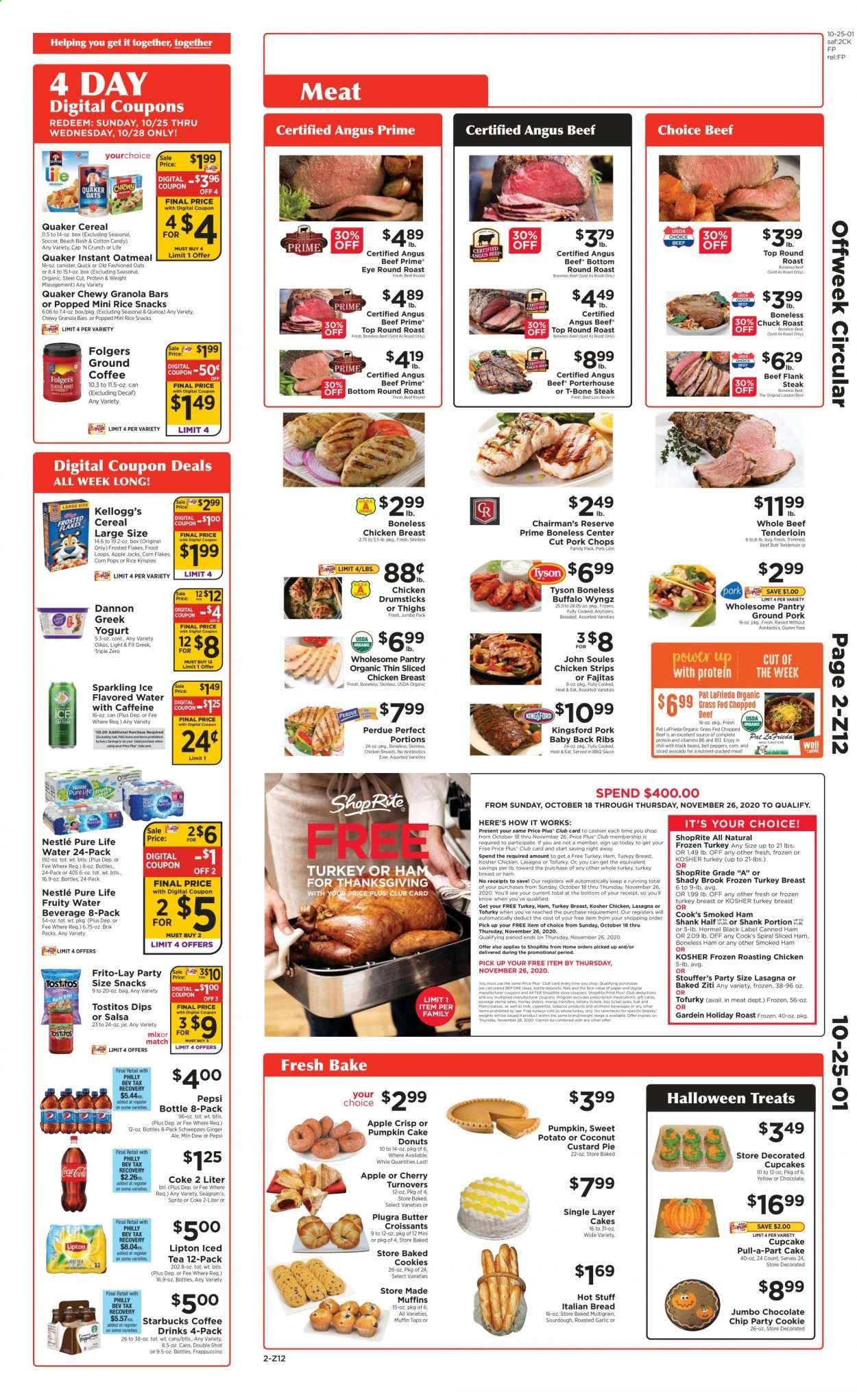 ShopRite (CT, DE, MD, NJ, NY, PA) Weekly Ad Flyer October 25 to October 31