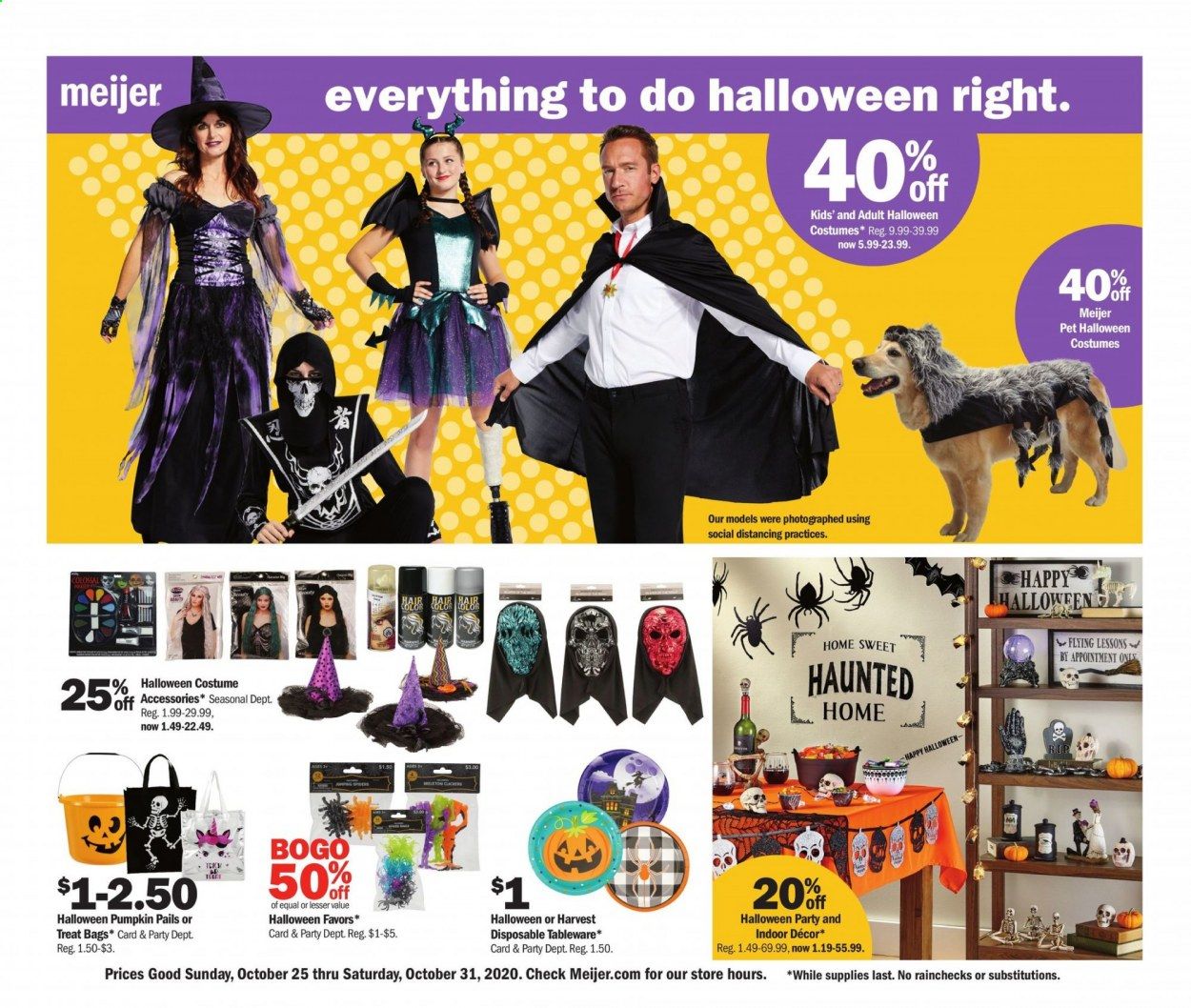 Meijer (IL, IN, KY, MI, OH, WI) Weekly Ad Flyer October 25 to October 31