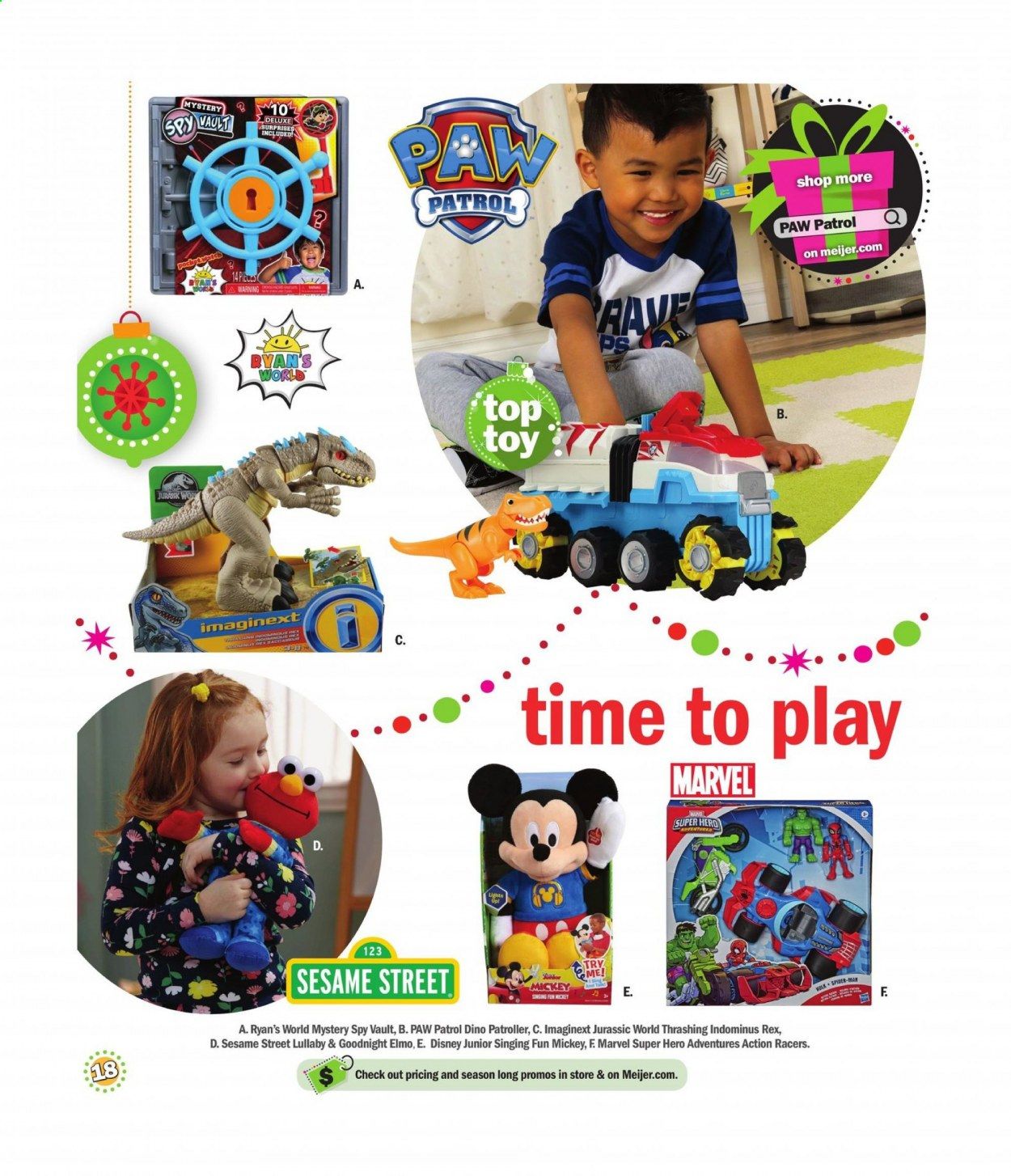 Meijer (IL, IN, KY, MI, OH, WI) Weekly Ad Flyer November 1 to December 26
