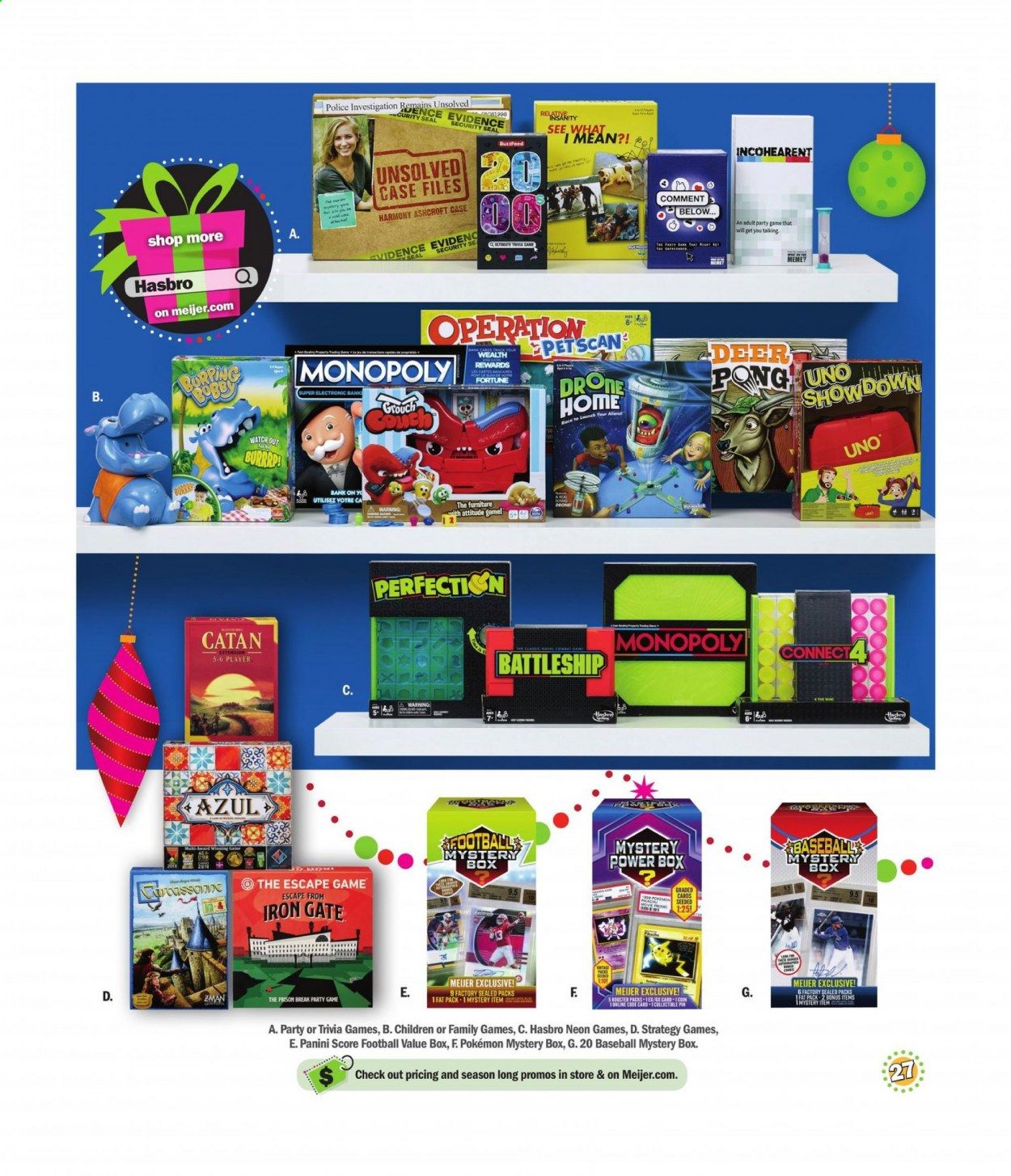 Meijer (IL, IN, KY, MI, OH, WI) Weekly Ad Flyer November 1 to December 26