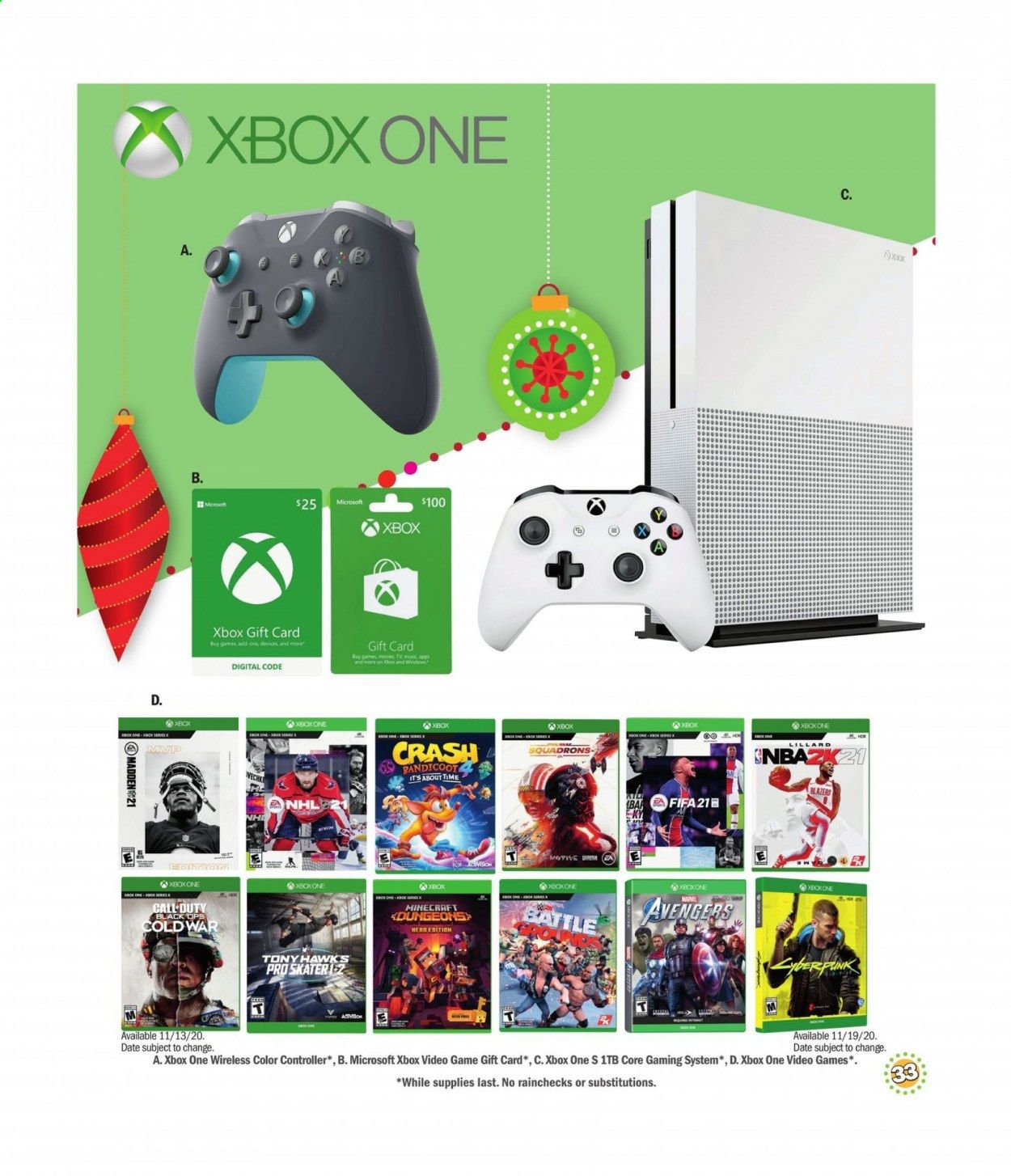 Meijer (IL, IN, KY, MI, OH, WI) Weekly Ad Flyer November 1 to December 26