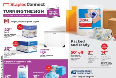 Staples Weekly Ad Flyer October 25 to October 31