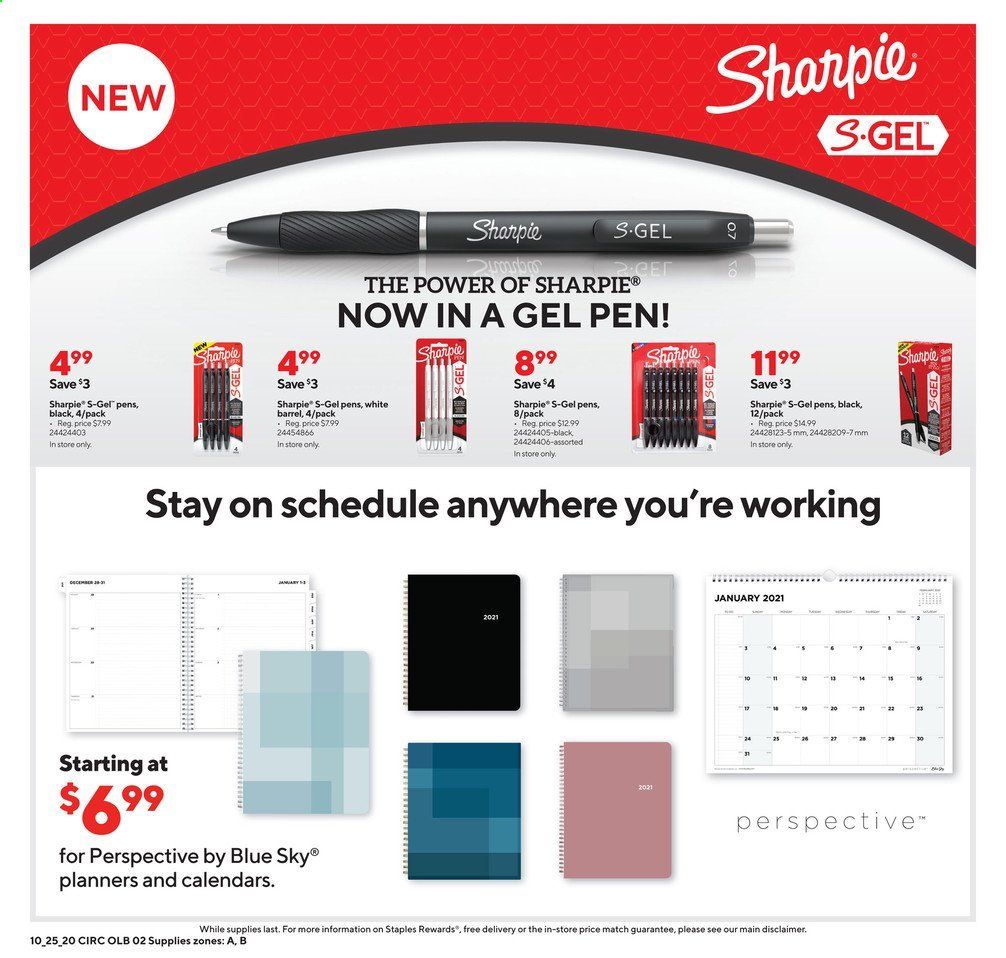 Staples Weekly Ad Flyer October 25 to October 31