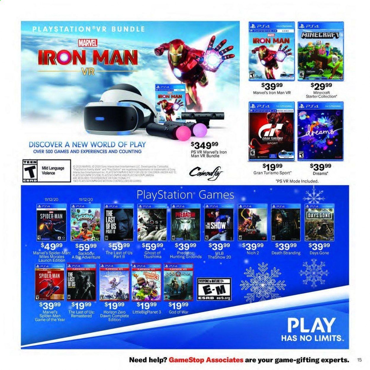 GameStop Weekly Ad Flyer October 21 to January 1
