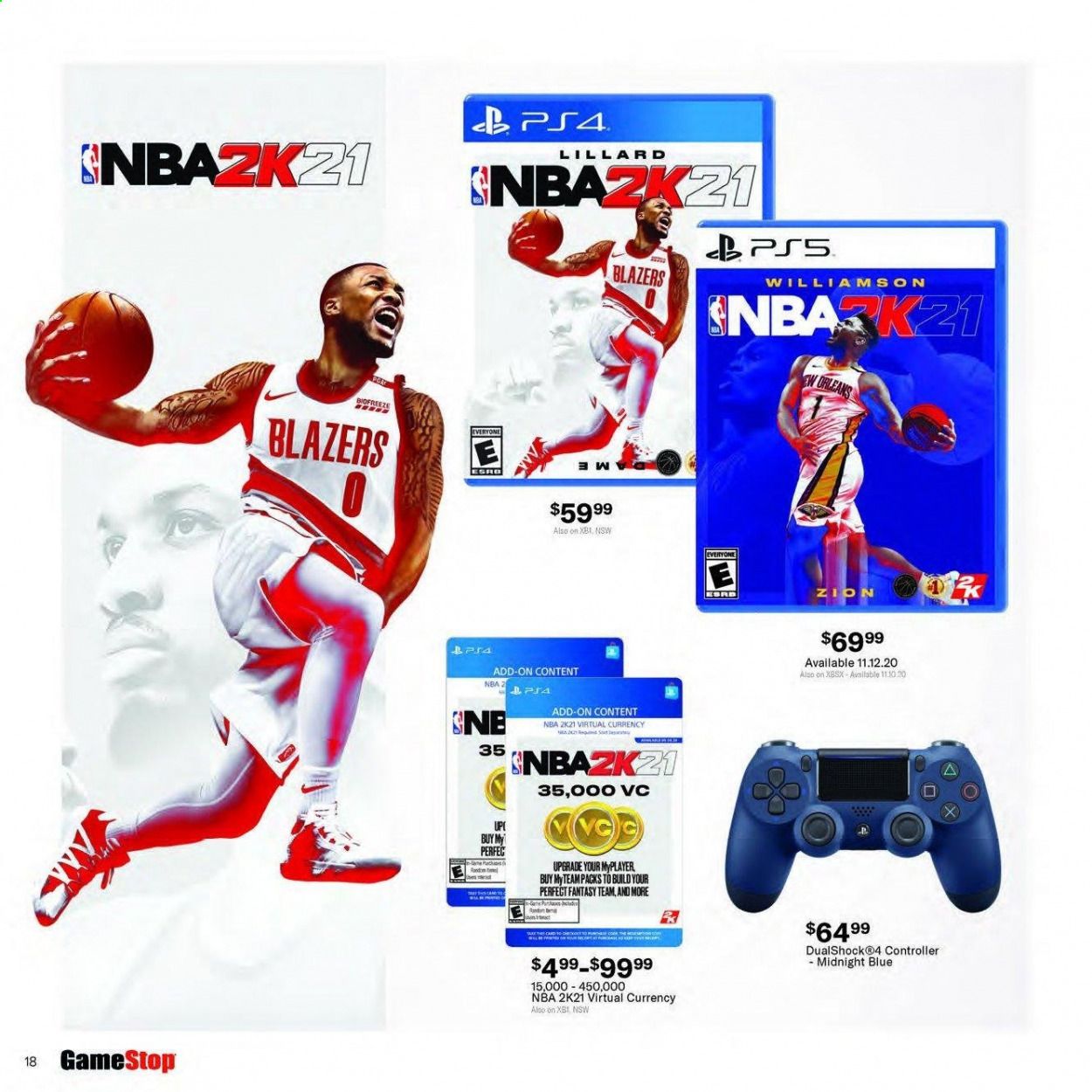 GameStop Weekly Ad Flyer October 21 to January 1