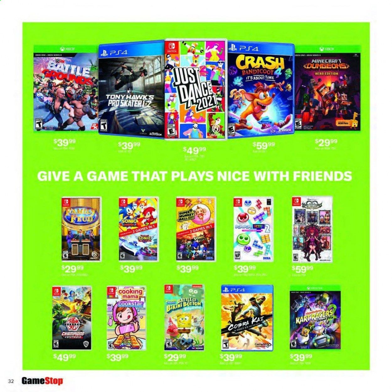 GameStop Weekly Ad Flyer October 21 to January 1
