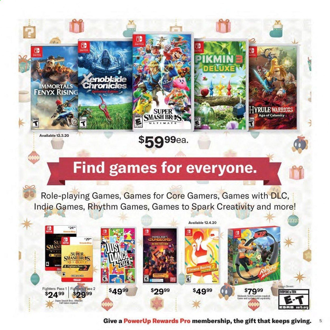 GameStop Weekly Ad Flyer October 21 to January 1