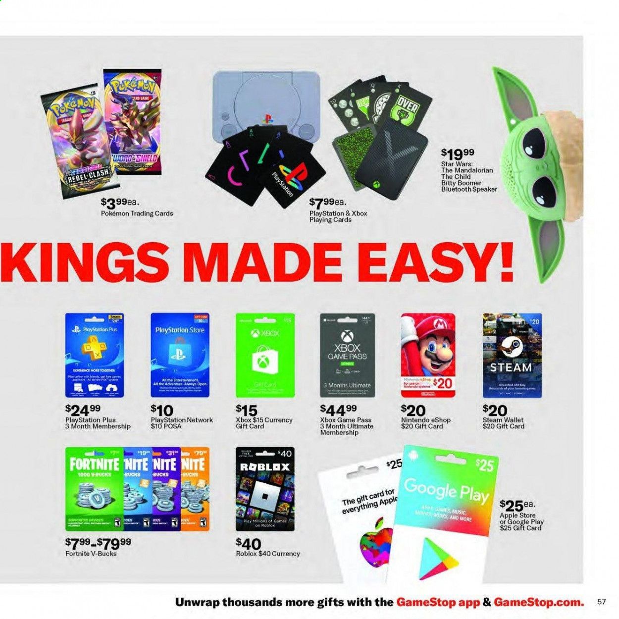 GameStop Weekly Ad Flyer October 21 to January 1