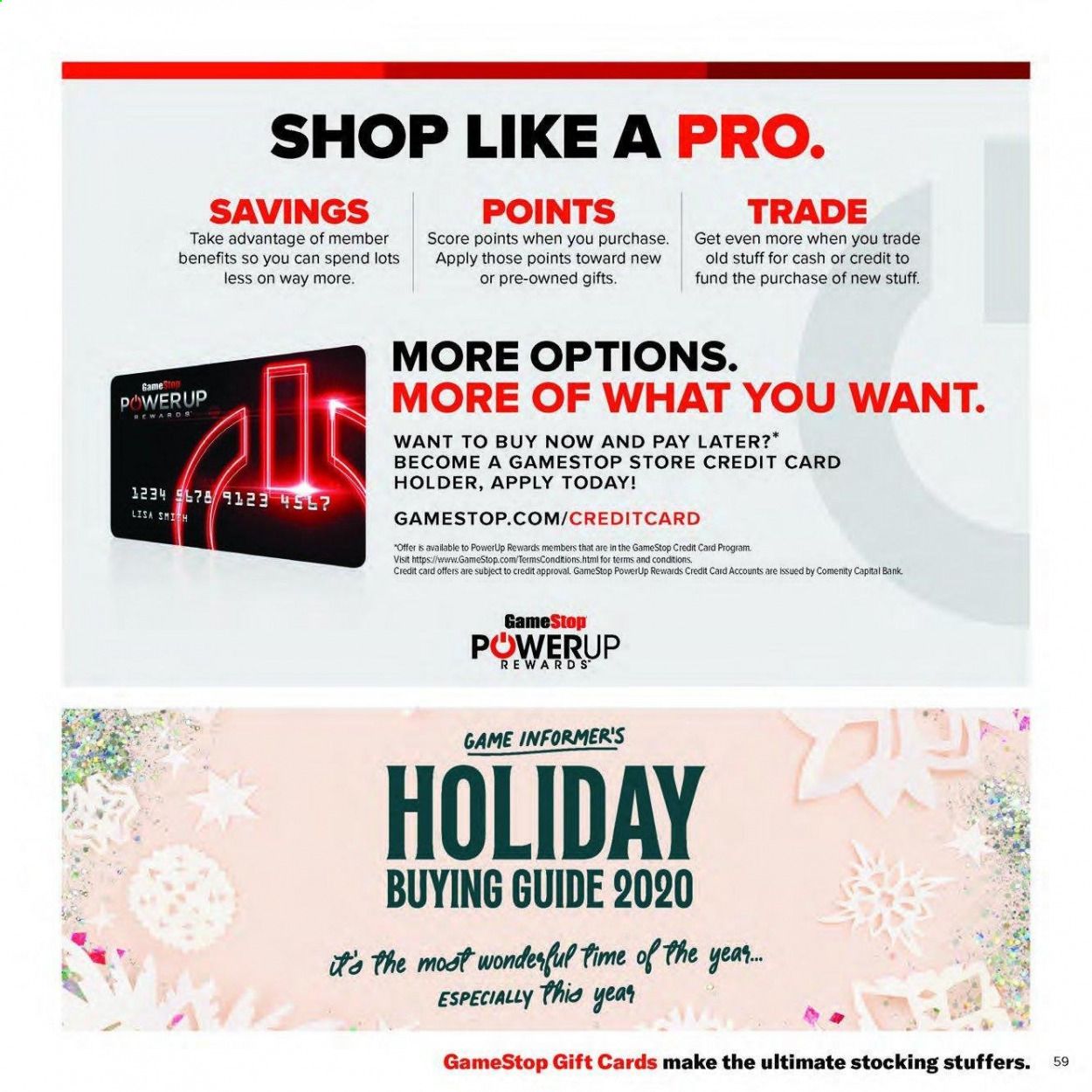 GameStop Weekly Ad Flyer October 21 to January 1
