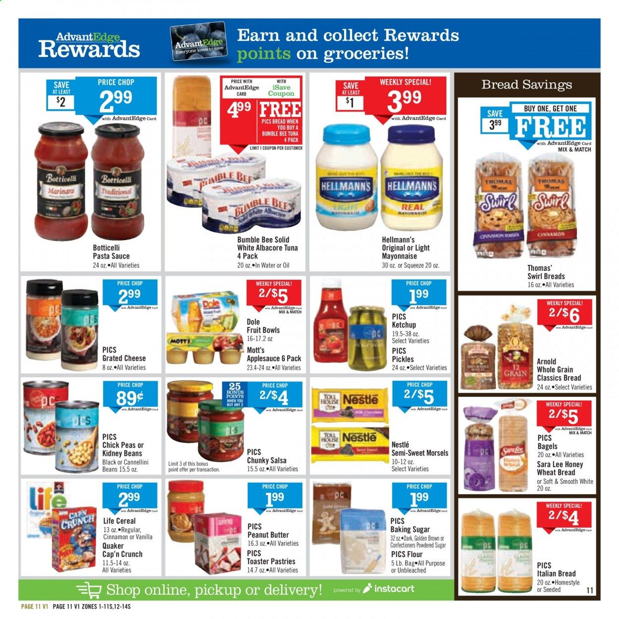 Price Chopper (PA) Weekly Ad Flyer October 25 to November 1