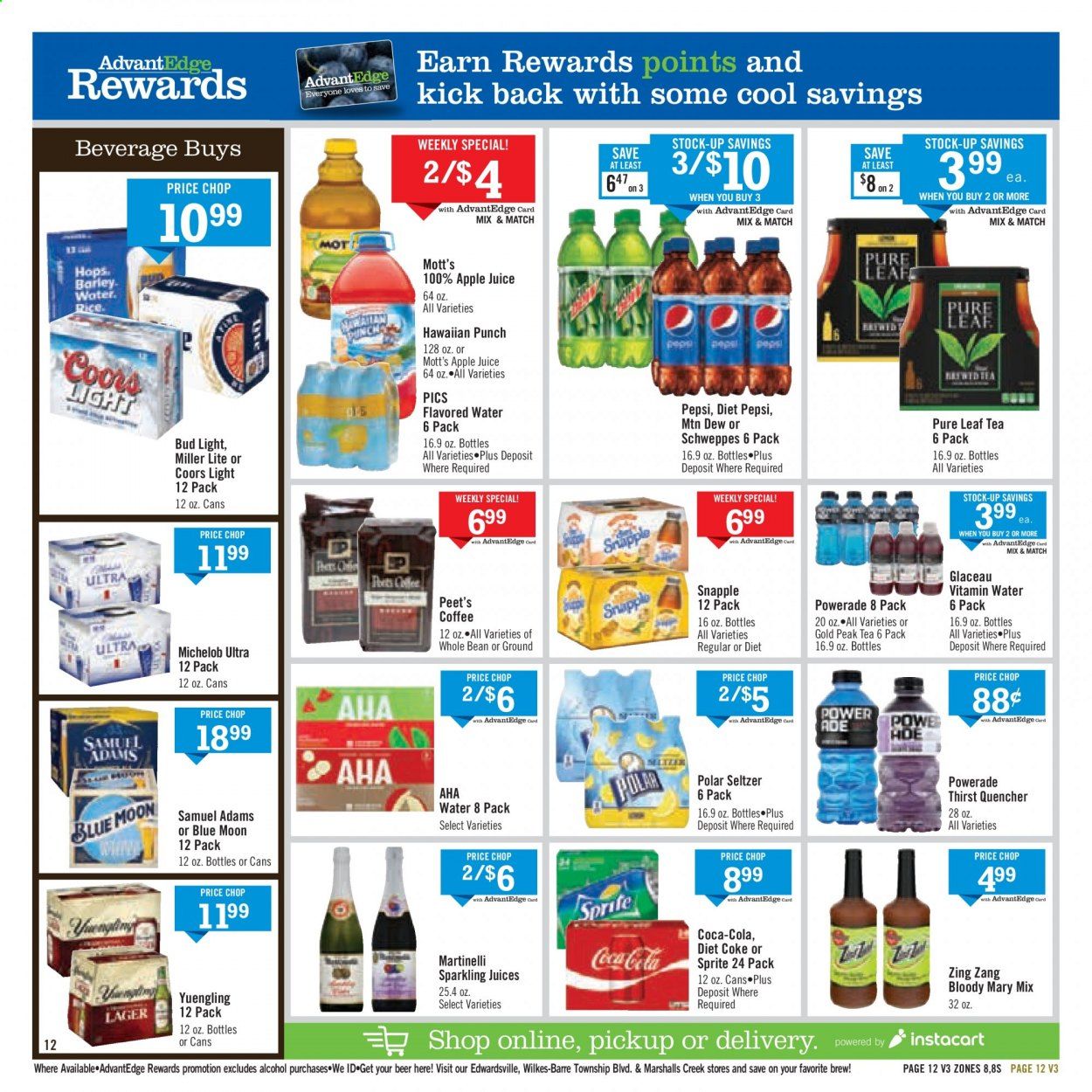 Price Chopper (PA) Weekly Ad Flyer October 25 to November 1