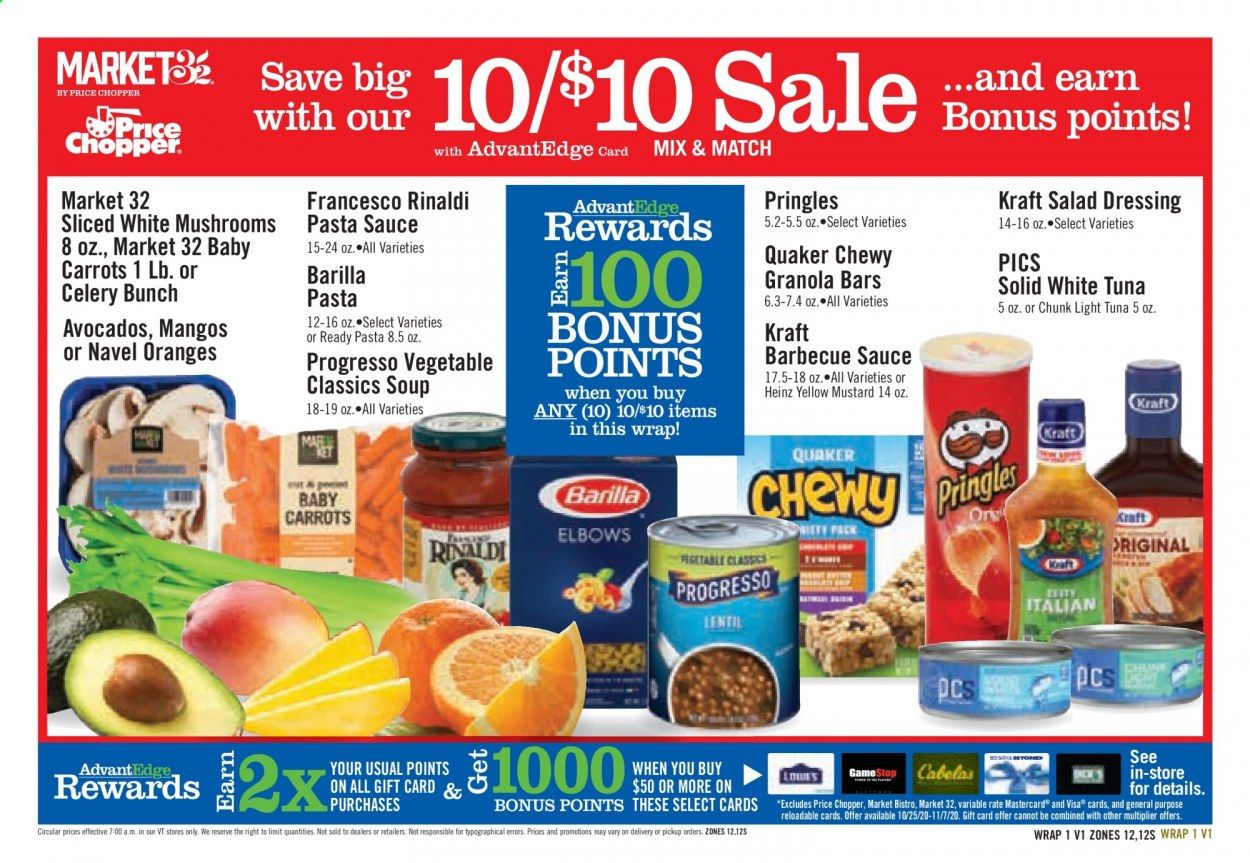 Price Chopper (VT) Weekly Ad Flyer October 25 to November 1