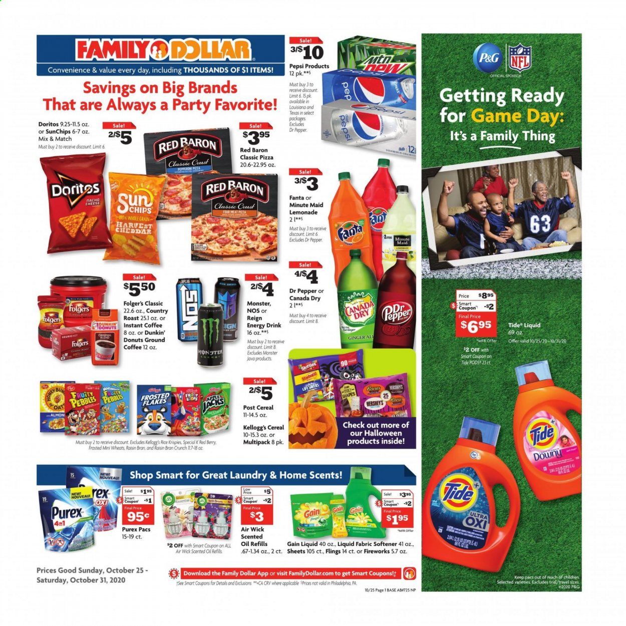 Family Dollar Weekly Ad Flyer October 25 to October 31