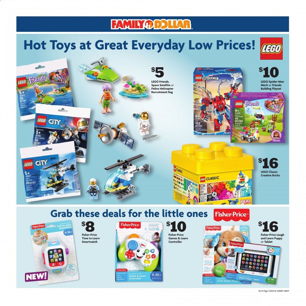 Family Dollar Weekly Ad Flyer October 25 to October 31
