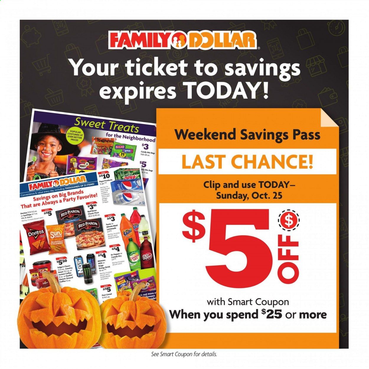Family Dollar Weekly Ad Flyer October 25 to October 31