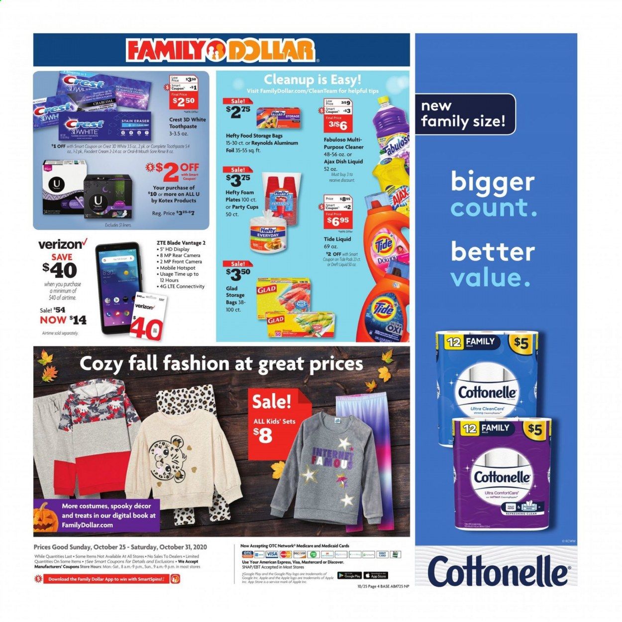 Family Dollar Weekly Ad Flyer October 25 to October 31