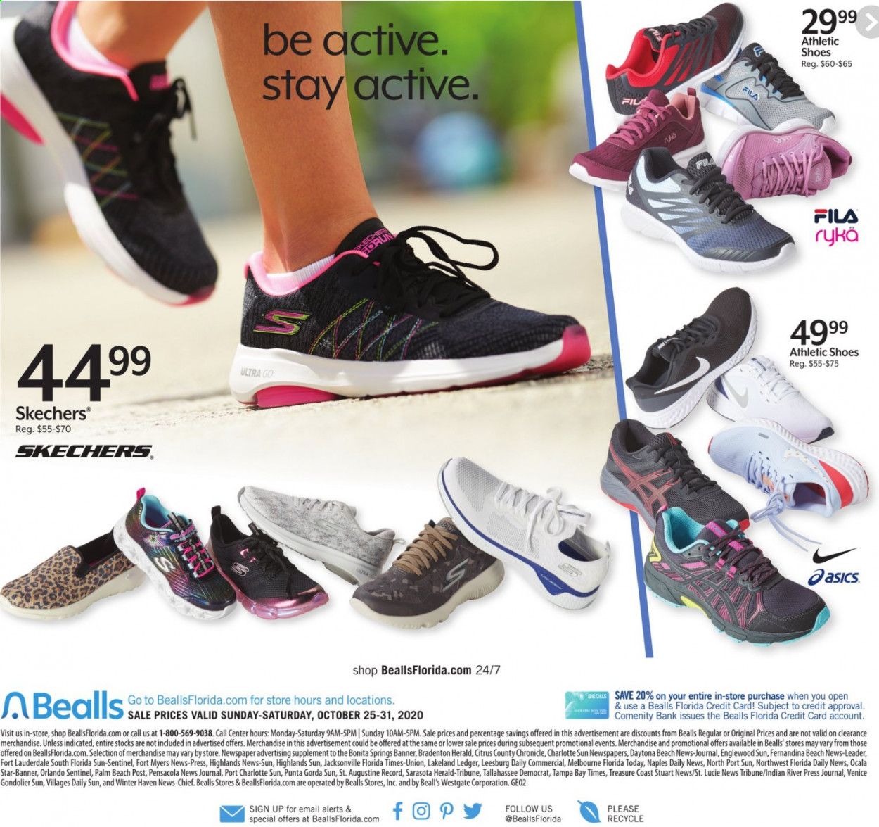 Bealls Florida Weekly Ad Flyer October 25 to October 31