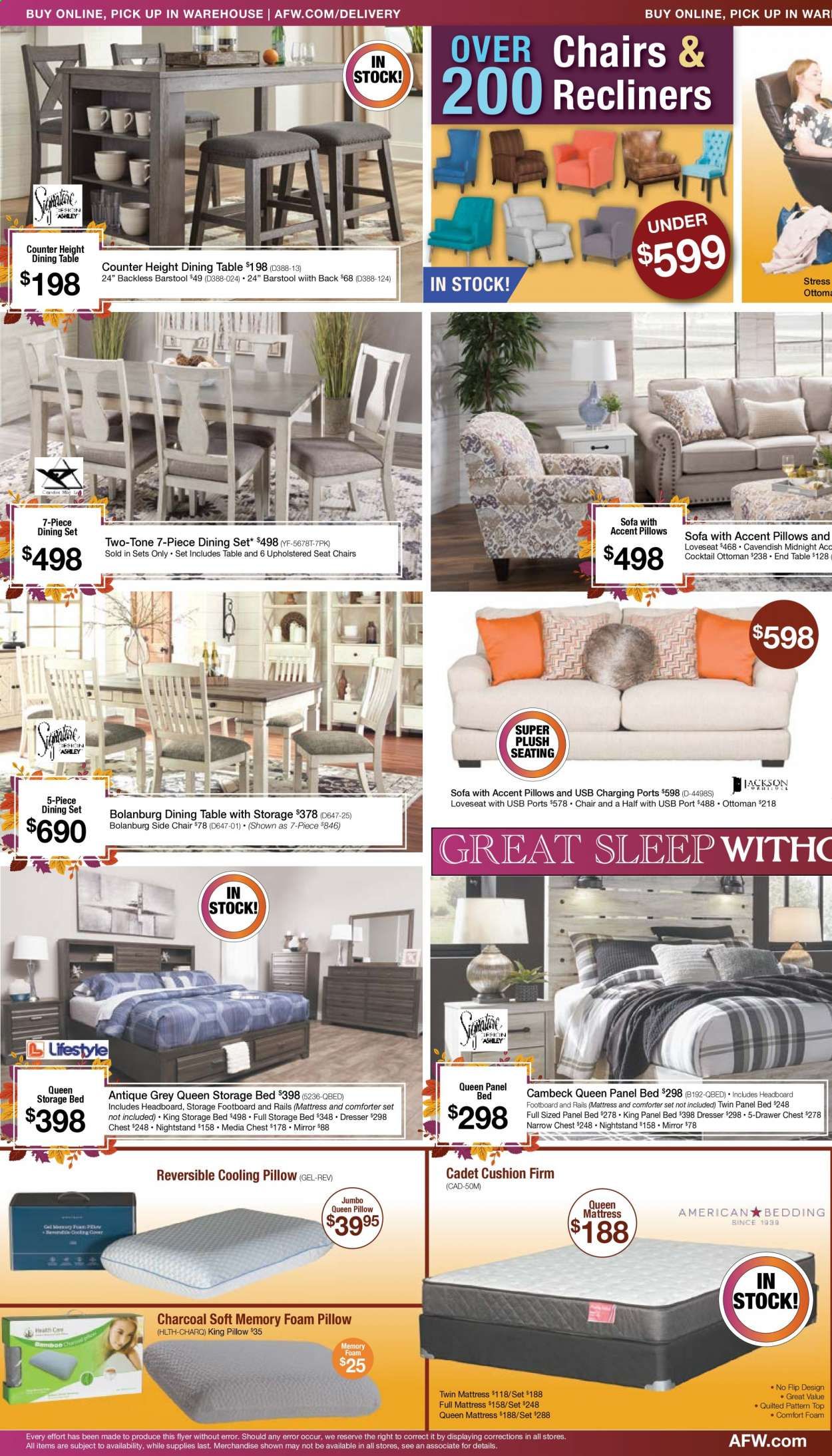 American Furniture Warehouse (TX) Weekly Ad Flyer October 25 to October 31