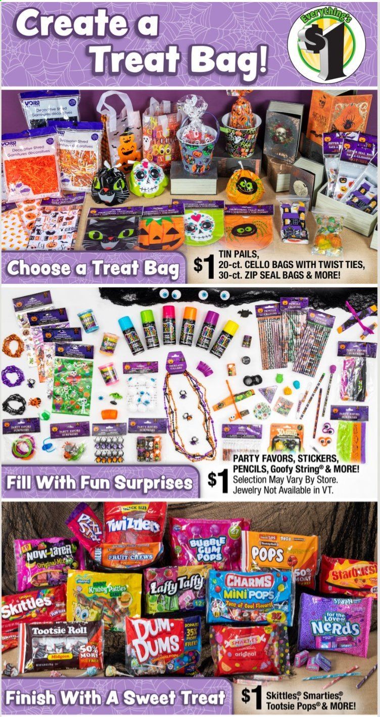 Dollar Tree Weekly Ad Flyer October 25 to October 31