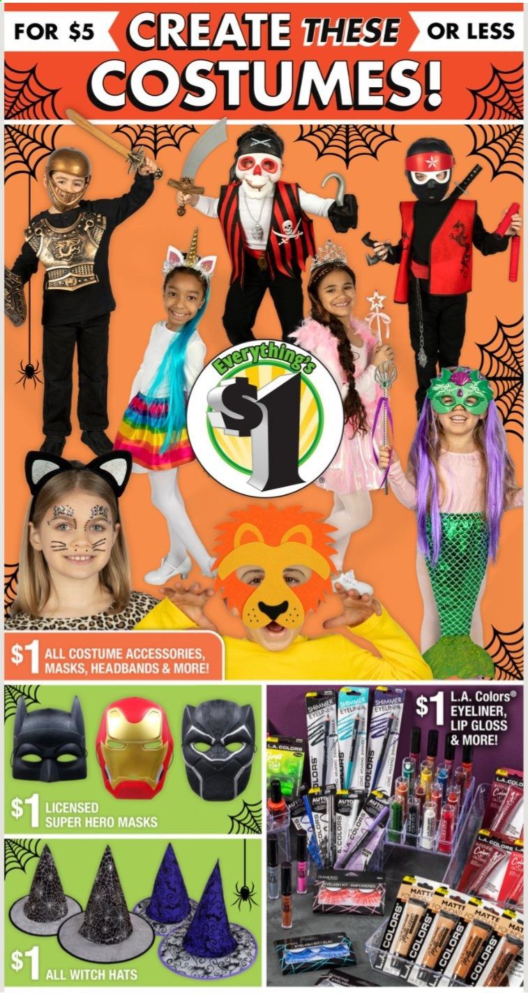 Dollar Tree Weekly Ad Flyer October 25 to October 31