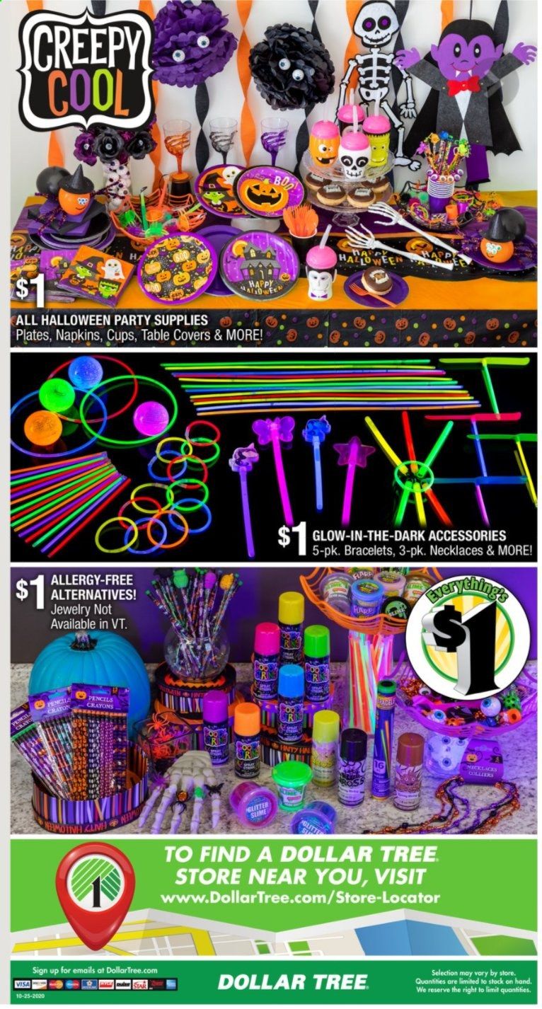 Dollar Tree Weekly Ad Flyer October 25 to October 31
