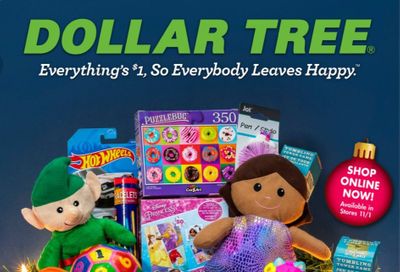 Dollar Tree Weekly Ad Flyer October 12 to December 25