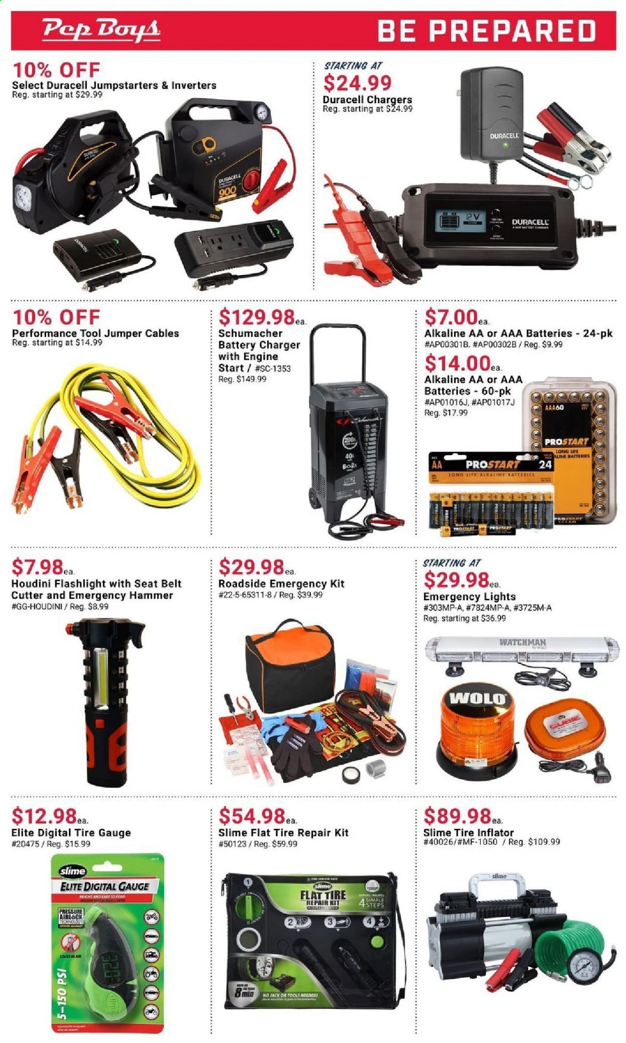 Pep Boys Weekly Ad Flyer October 25 to November 21
