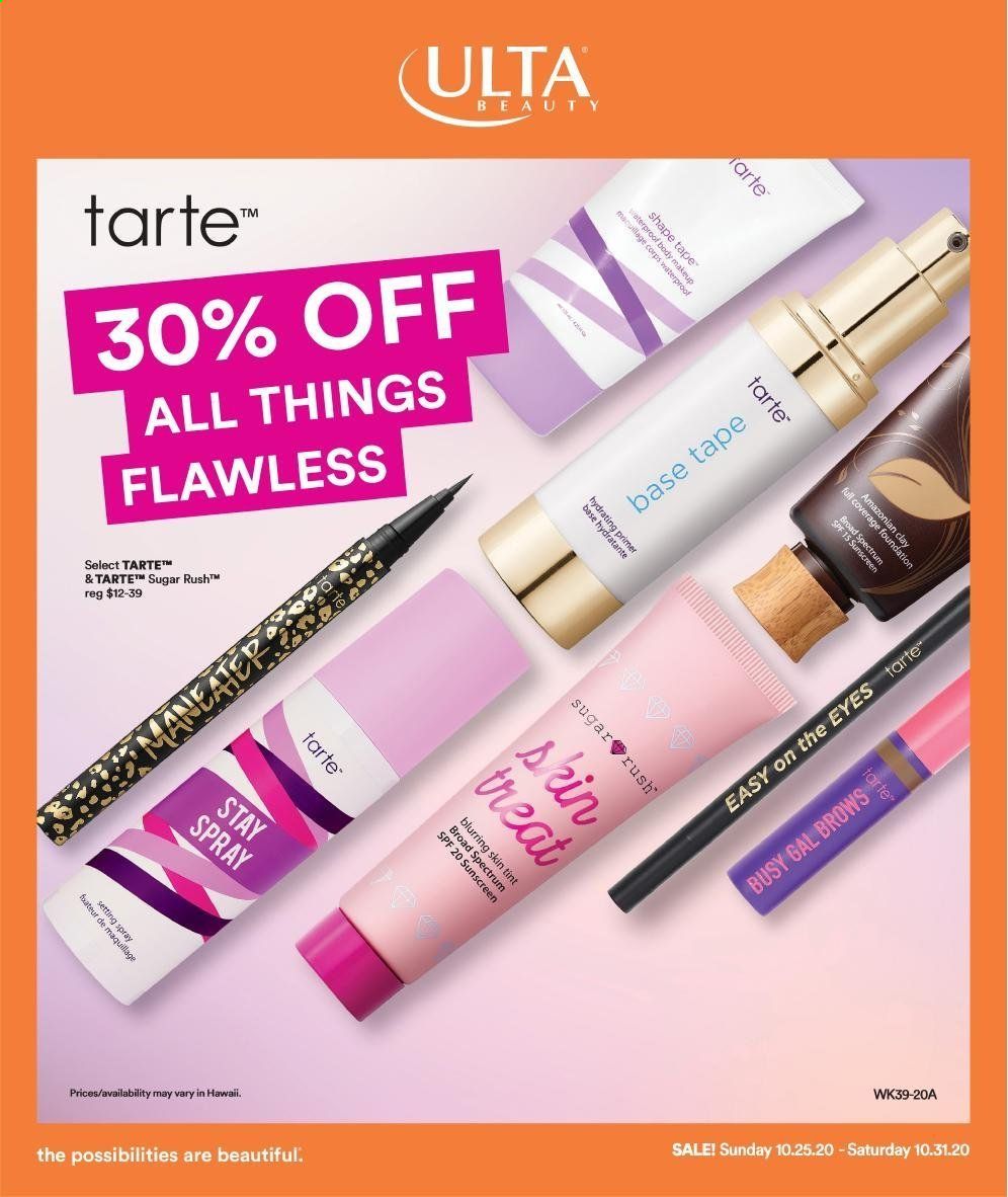 Ulta Beauty Weekly Ad Flyer October 25 to October 31